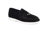 Loro Piana’s Summer Charms Walk Suede - Black